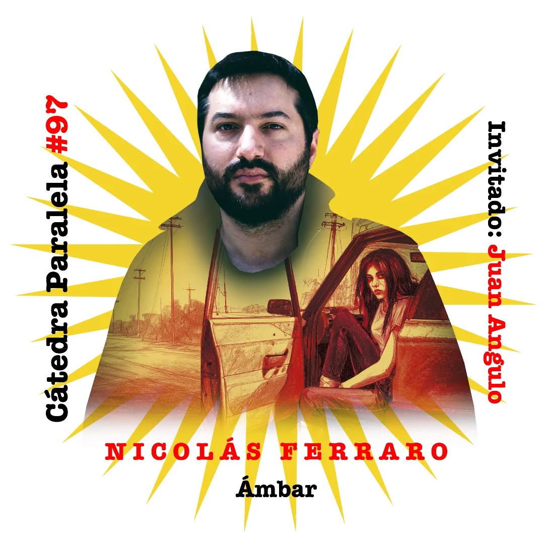 Sesión N°97: Vuelve al podcast @jumobastia —autor de "Los transitorios" y "Una pistola para un desesperado"— para conversar sobre ÁMBAR, novela del argentino @nicolas__ferraro, ganadora del Premio Dashiell Hammett 2022 y finalista del Premio Edgar 2025. Publicada originalmente en 2021 por Revólver Ediciones, y recientemente editada en Chile por @lom_ediciones, ÁMBAR fusiona la intensidad del noir con la sensibilidad del relato de iniciación: la novela está narrada desde el punto de vista de una adolescente de quince años que, marcada por la vida criminal de su padre, se ve forzada a emprender un viaje de huida, venganza y búsqueda de su propia identidad. || LINK EN BIO.

#ámbar #ambar #nicolásferraro #nicolasferraro #noir #novelanegra #libros #literaturaargentina #literatura #catedrasparalelas #podcast #podcastenespañol
