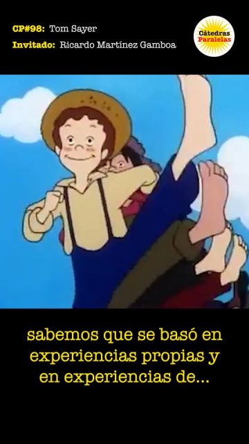 En este fragmento de la última cátedra paralela, Ricardo Martínez Gamboa (@kyo1969cl) nos da algunas claves de por qué Tom Sawyer es tan importante para la historia de la literatura infantil, y cómo sigue influyendo en la cultura pop hasta el día de hoy.

#lasaventurasdetomsawyer #theadventuresoftomsawyer #tomsawyer #huckleberryfinn #marktwain